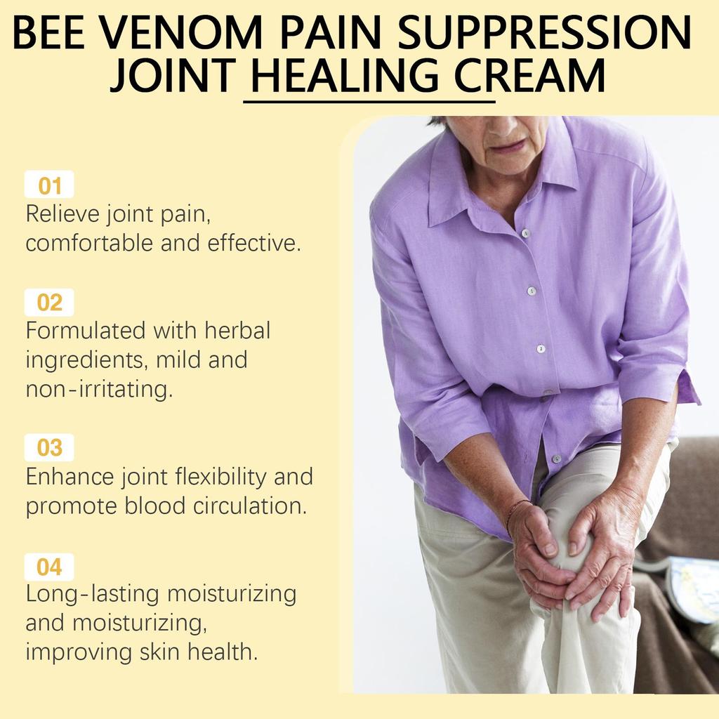 100g Bee Venom Joint Care Cream Relieve Back Wrist Knee Joint Discomfort Daily Massage Care Cream