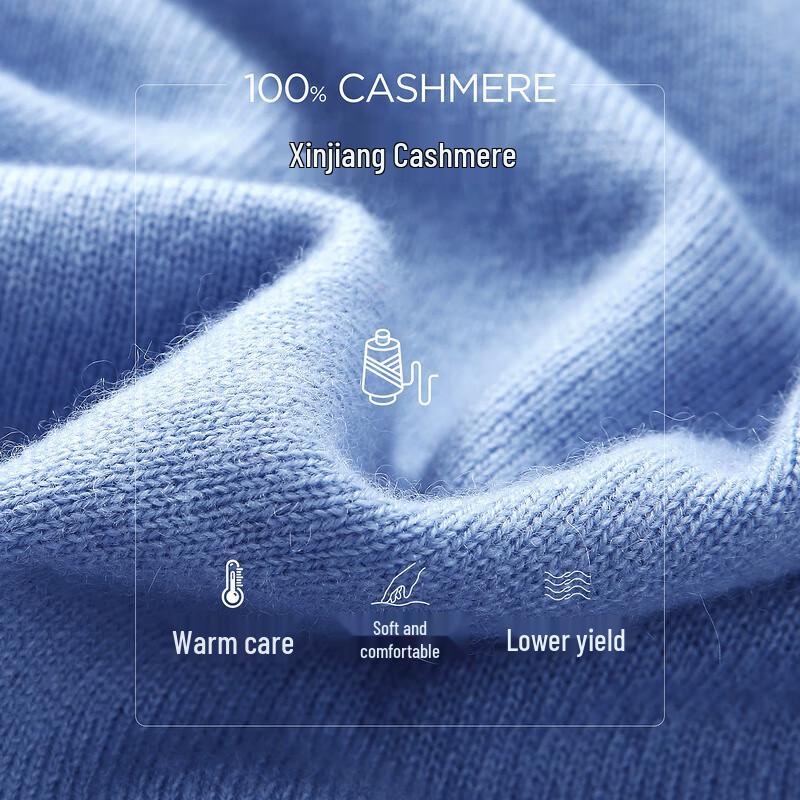 Kemeng Boka Women's 100% Cashmere Sleeveless Round Neck Sweater