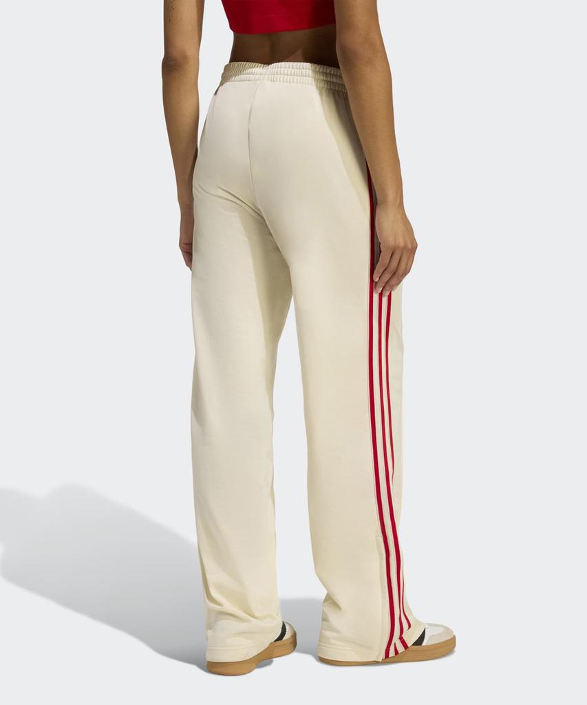 adidas Firebird Loose Track Pants - Cream White:Red / Kq8056