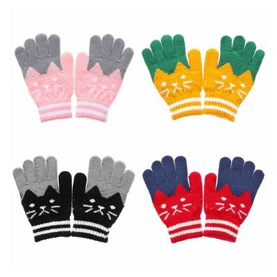 Accessories Winter Warm Knit Cute Baby Gloves Magic Mittens Kids Baby Gloves Imitation Cashmere