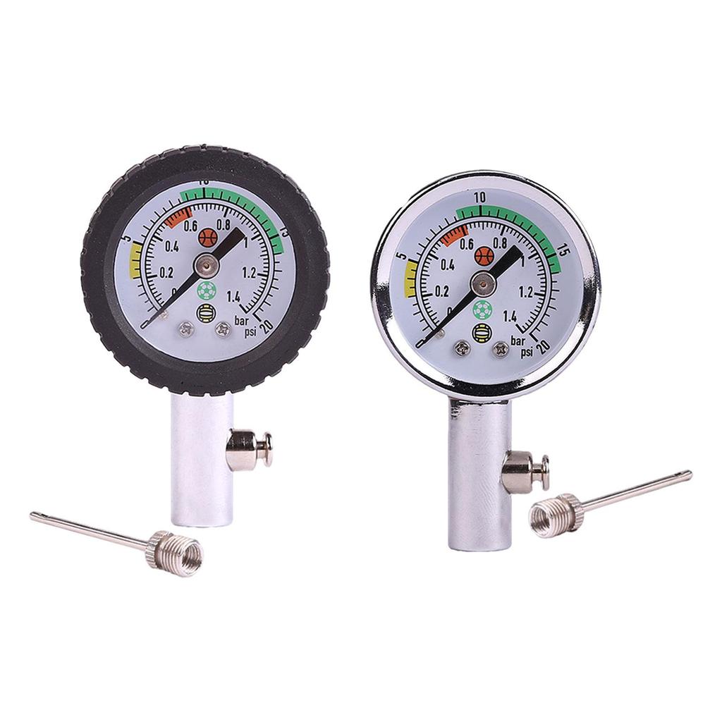 Ball Pressure Gauge Measuring Compact Lightweight Professional Air Pressure Gauge Precision Air Gauge for Volleyball Rugby