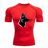 Men's Compression Athletic Workout T-Shirt, German Shepherd