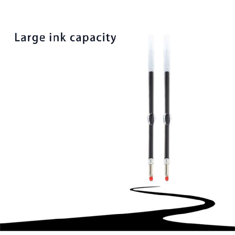 100Pieces Replaceable Beadable Pen Refills Beadable Ballpoint Pen Refills Black/Blue Inks 1.0mm Tip Write Smoothly