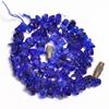 Sapphire Blue Chalcedony Gemstone Uncut Smooth Beads Necklace 7-9 Mm 16" UB-8373 UB-8373