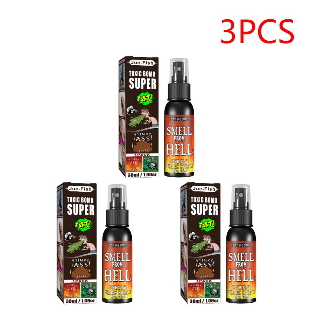 30ml Kacke Spray Kreative Flüssige Furz Gag Streich Witz Spray Lustiges Halloween Spielzeug Stinkbomben Extra Stark Riechendes Stinkendes Gas Spray