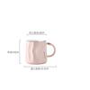 Nordic Style Simple Mug Ceramic Water Cup Coffee Cup Tea Cup 400ml Water Cup Breakfast Cup