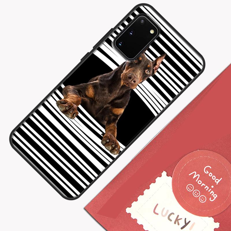 Dachshund Doberman Dog Phone Case For Samsung Galaxy S26 S25 S24 S20 S21 S22 S23 Ultra S10 Plus S25 FE Cover Shell