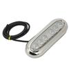 12V to 24V Boat Underwater Light 6 LED Lamp Beads IP68 Waterproof Strong Sealing for Ships Yachts Motorboats Blue Light
