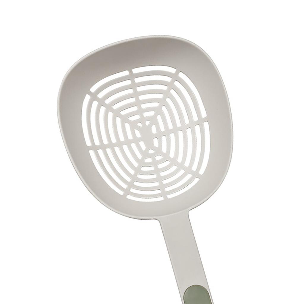 Nylon Skimmer Spoon Professional Food Grade Heat Resistance Draining Large Capacity Strainer Spoon