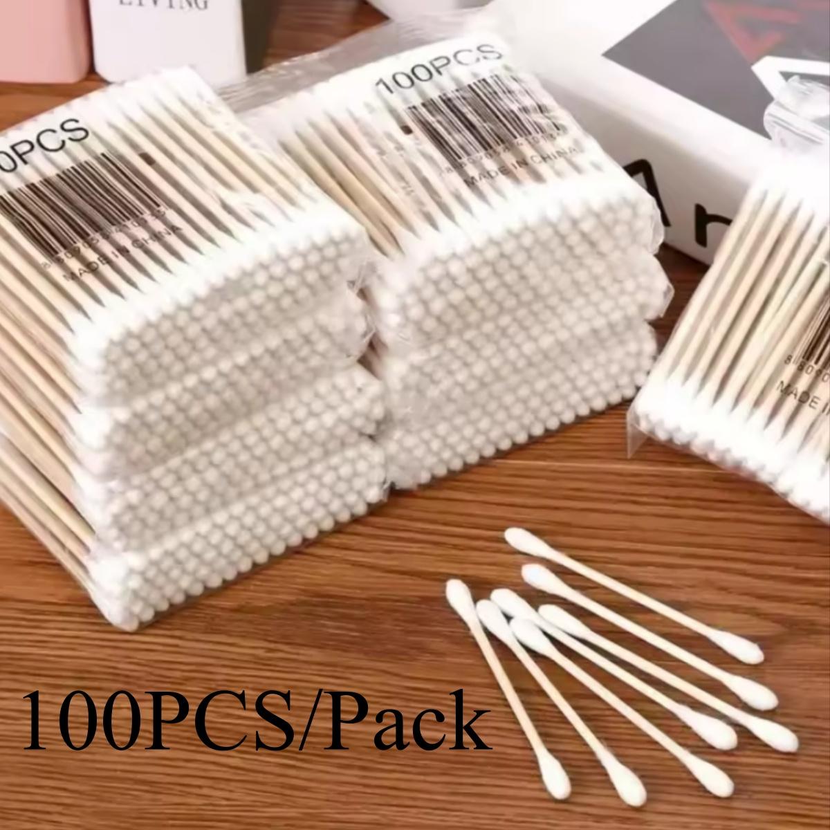 

100-2000pcs Double-ended Cotton Swabs, Baby Cotton Swabs, Ear Cleaning Sticks, Healthy Cleaning Tools