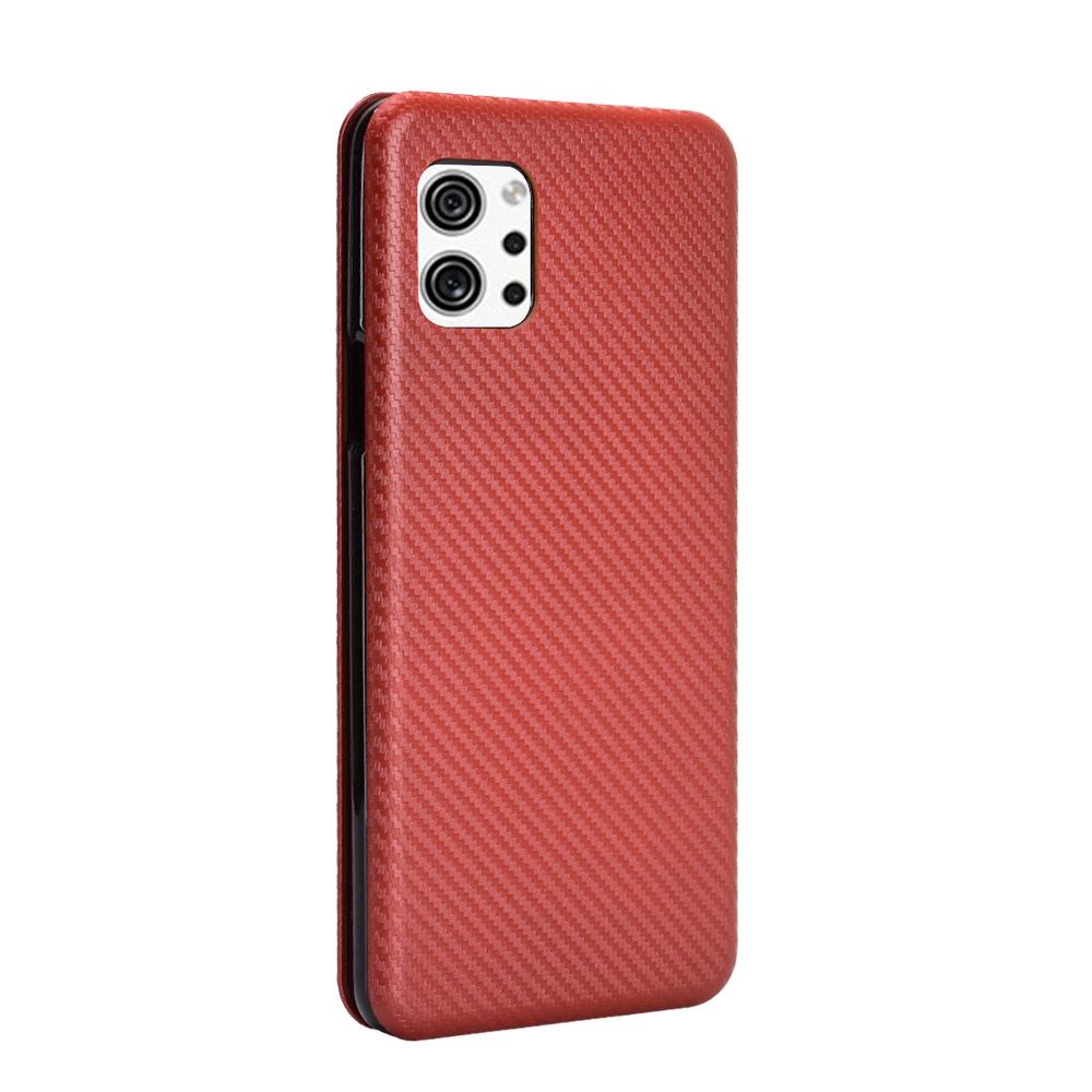 Apple 13Pro Max Leather Flip Case with 12 Card Slots, Carbon Fiber Design, for XSMAX and 8Plus, Simple Business Style