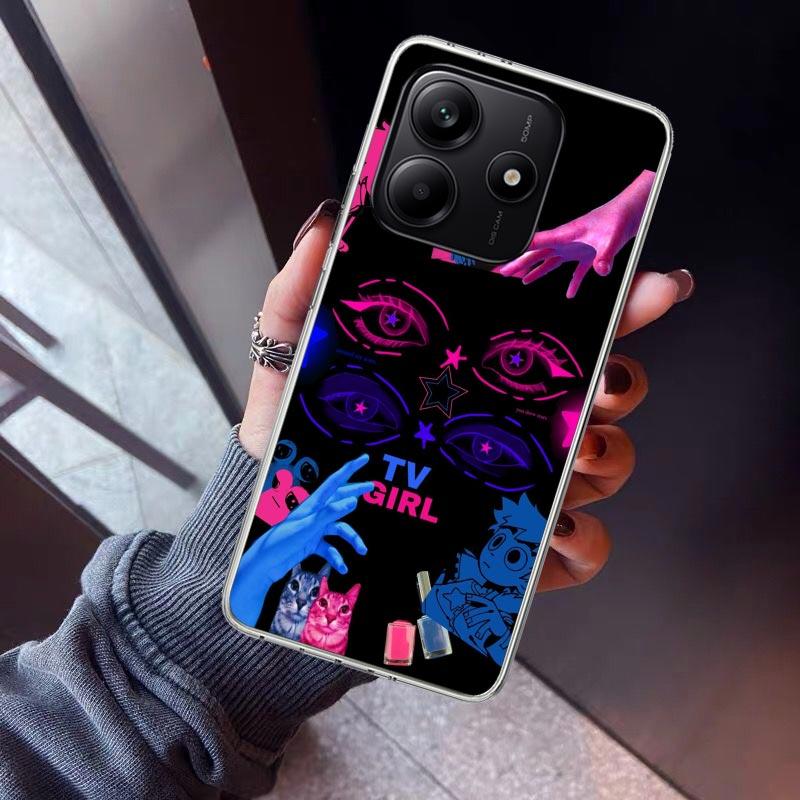 TV Girl Album Phone Case For Xiaomi Redmi Note 10 11 12 13 14 15 Pro Plus 11S 12S 14S 11T 11E 10S Soft TPU Back Cover Redmi Note
