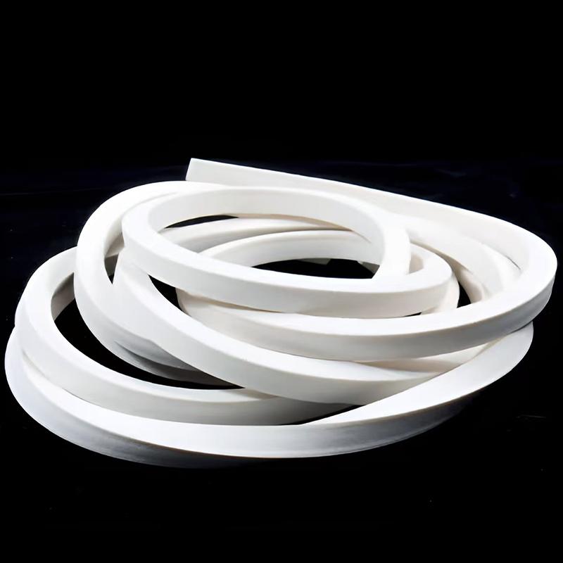 Direct Selling Top Quality White Silicone Foam Strip 3meters Square Foam Silicon Strip for Sealing purpose Acoustic foam Sealing