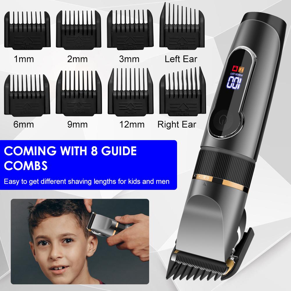 Mens Hair Clipper Corded Hair Clipper Hair Cutting Kit Pro Hair Clippers for Men