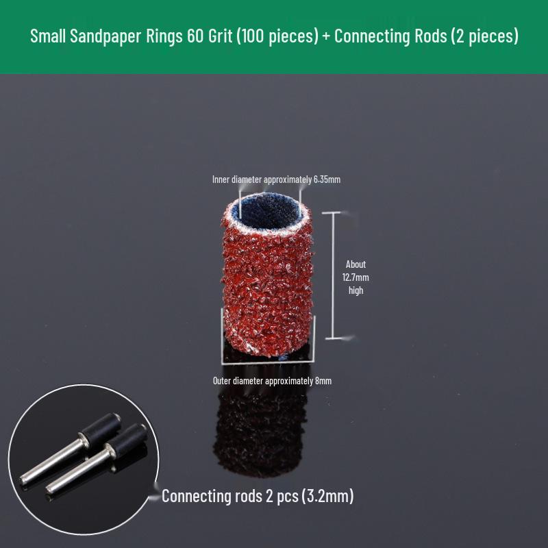 Electric Grinder Sanding Ring & Polishing Tool for Metal, Wood, and Rust Removal