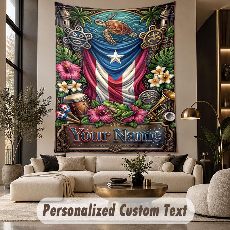 Celebration Party (32) Theme Custom Tapestry Personalized Custom Name Text Wall Hanging Tapestry Home Decor Background Cloth