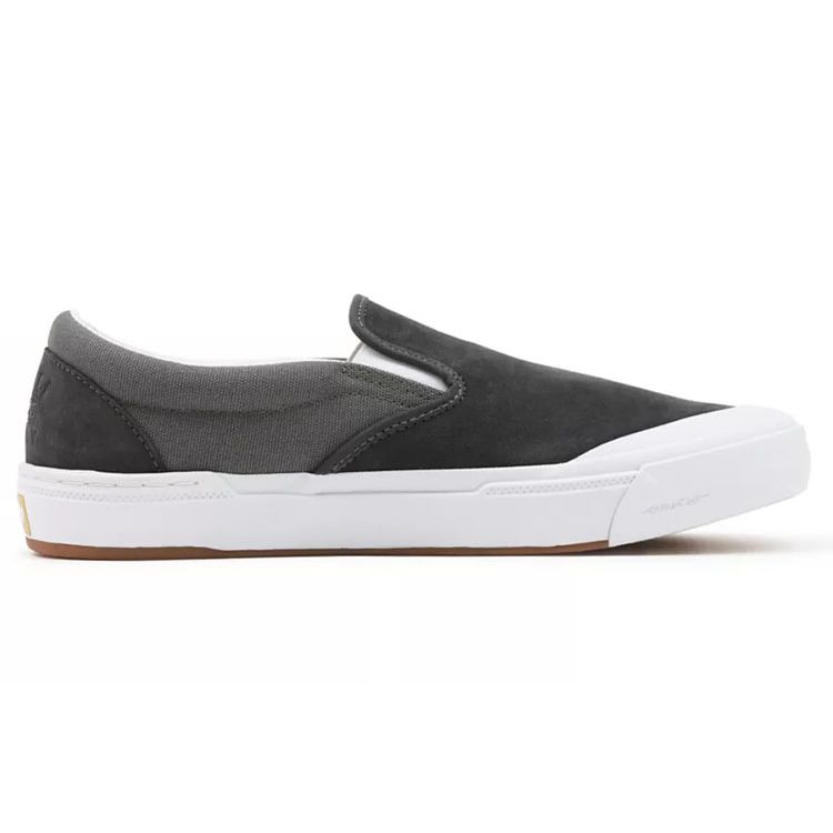 Dan Lacey x Vans BMX Slip-On Asphalt Pewter Unisex Sneaker Grau VN0A5JIS83E