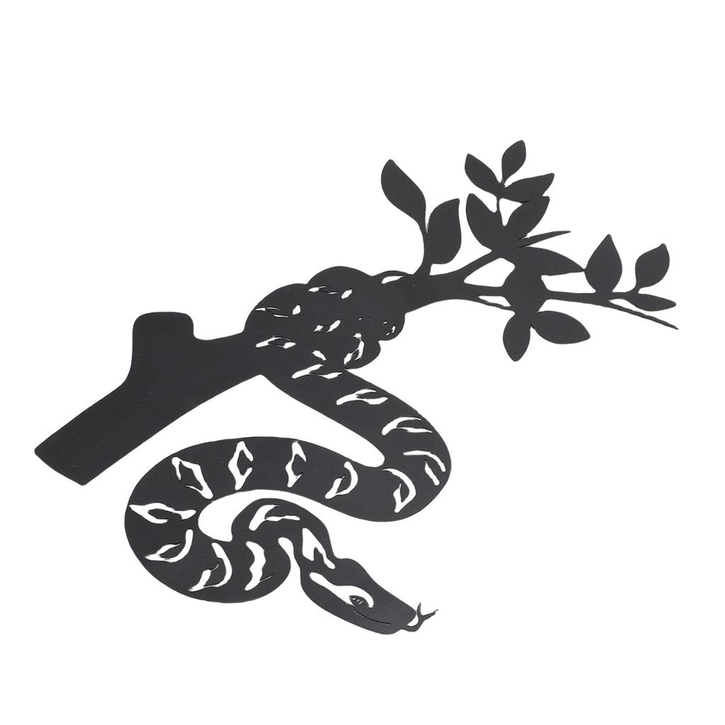 Snake Metal Wall Decor Modern Abstract Wall Art Hanging Decor for Living Room Bedroom Bathroom