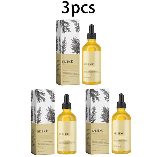 EELHOE plant extract Rosemary hair care essential oil soothes dry scalp, improves dry hair, knotted home care, soft, fluffy and brightens hair 60ml