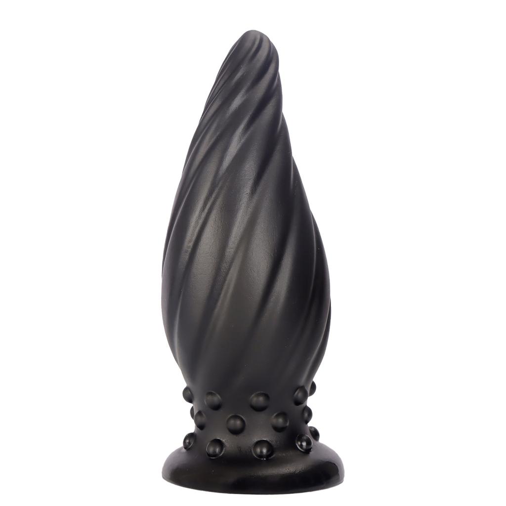 Spiral Dragon Egg Butt Plug Penis More Sizes Men's and Women's Back Court Masturbation Massage Anal Dilatation Device Adult Sex Product Toys