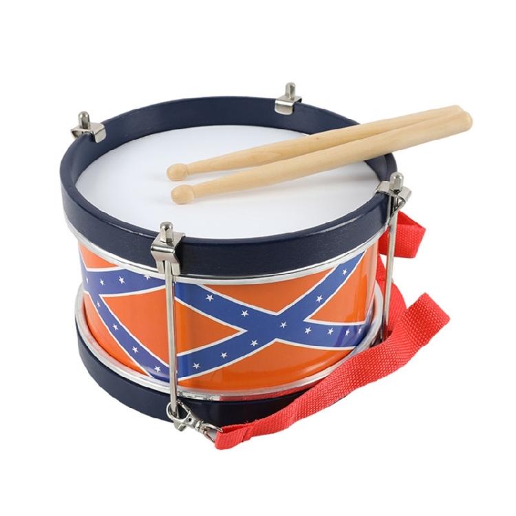 Wooden Toddler Drum Set Musical Learning Toy For Children 3+ Sensory Development Instrument With Durable Construction