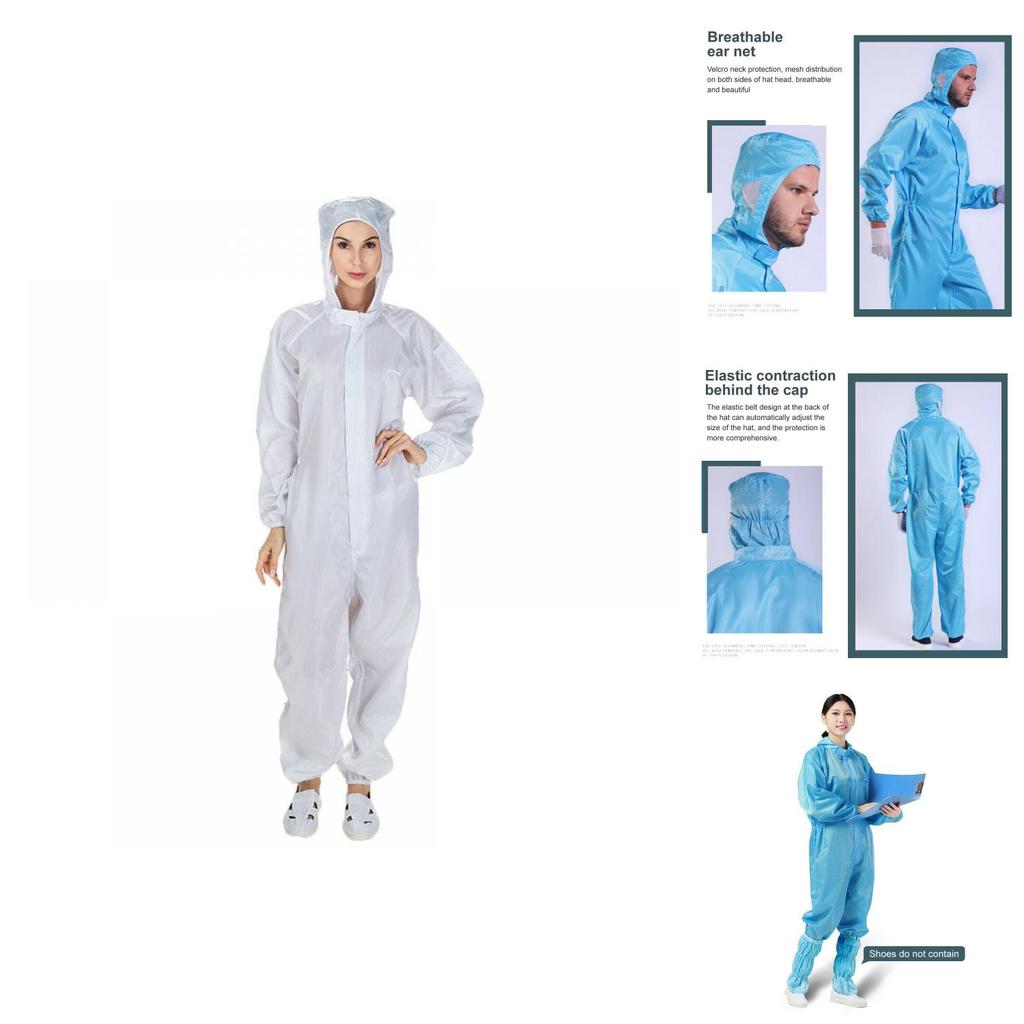 Luxurious Reusable Protective Overalls Suit With Enhanced Splashproof Isolation