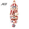 Indoor Outdoor Festive Decor 2026 Patriotic Snowman Christmas Ornament, Acrylic Hanging for Tree, Tree Ornament Holiday Pendant Home Party Accessory