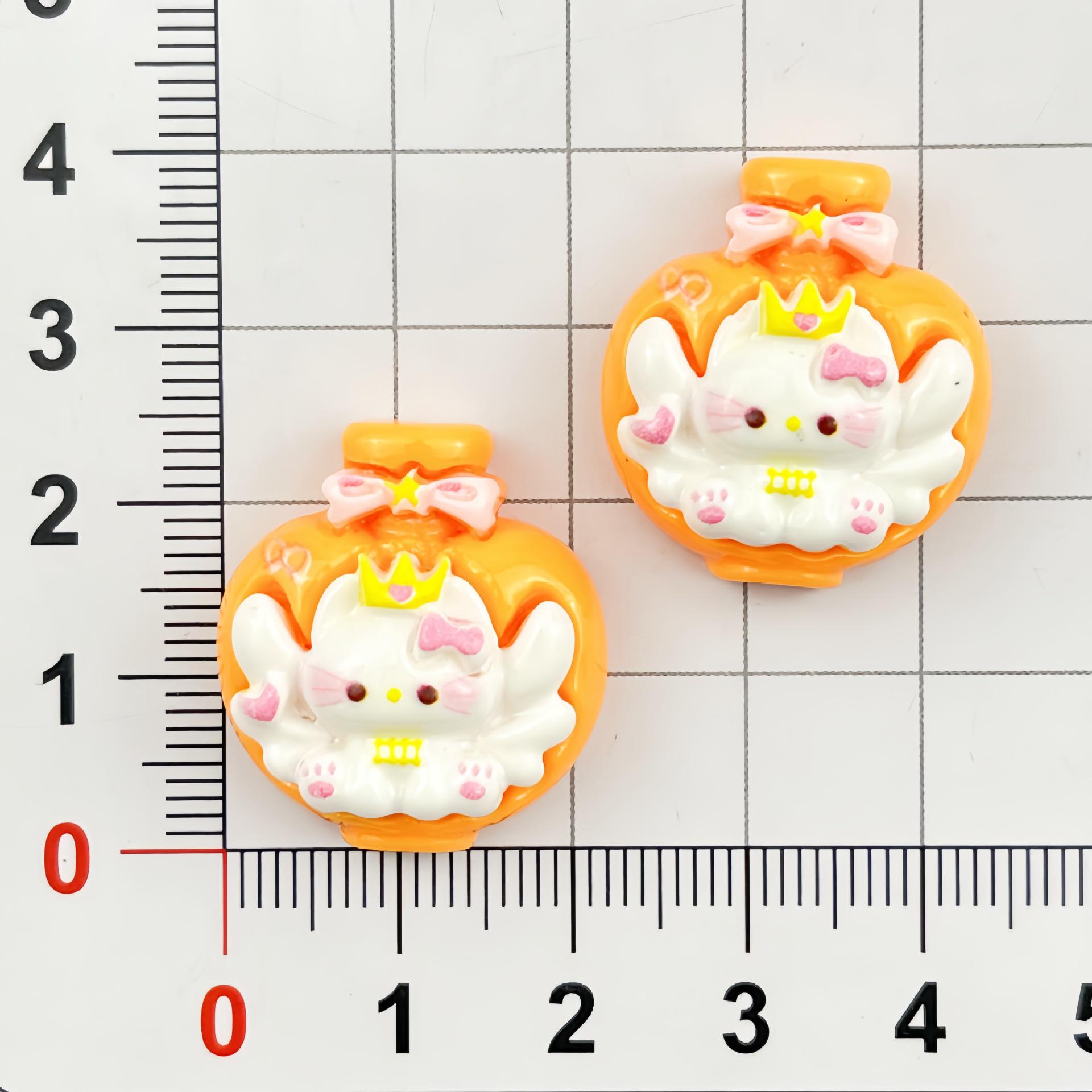 Cartoon DIY Resin Accessories: Cute Cat Ornaments for Phone Cases, Hair Clips, Water Cups, and Shoes