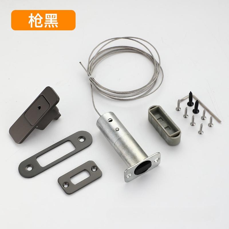 

Invisible Magnetic Automatic Wooden Door, Double Door, Concealed Latch, Push-open Folding Door, Latch Lock System