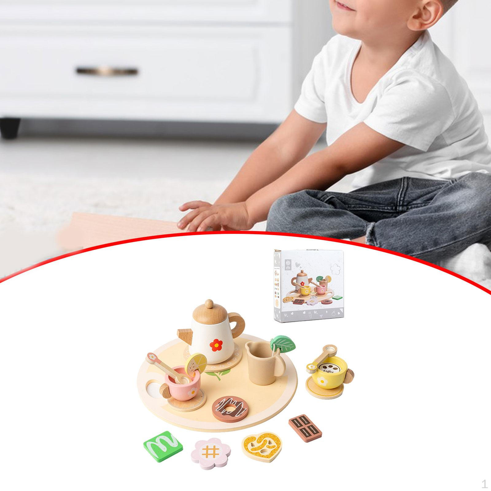 

Чайный набор для маленьких девочек, игрушка для малышей, послеобеденное время для детей 3, 4, 5 лет, праздничный подарок Style C