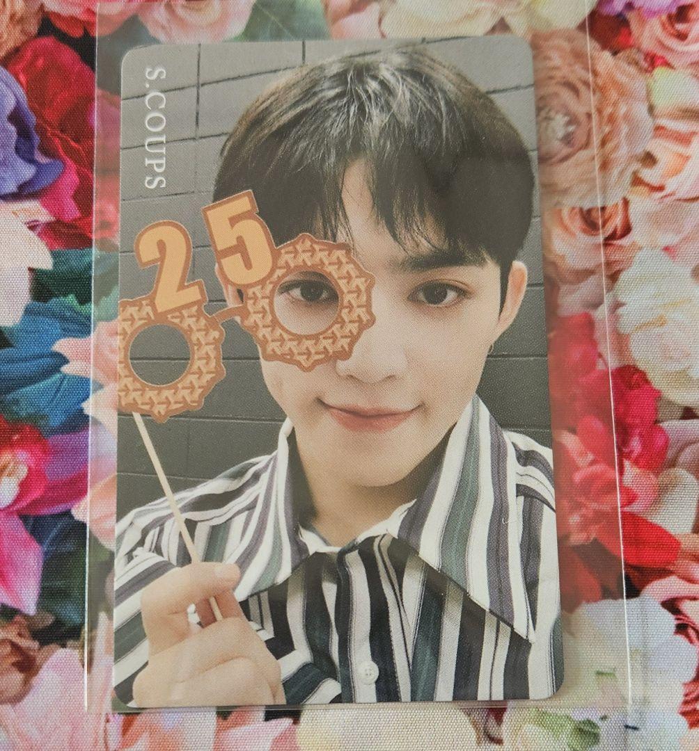 

[USED] SEVENTEEN HMV Trading Card S.Coups An Ode