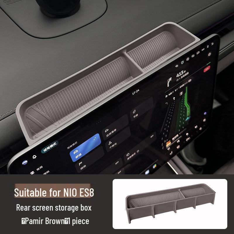 NIO ES8 Rear Console Glasses Organizer - Compatible with 26 Models, Car Storage Accessory