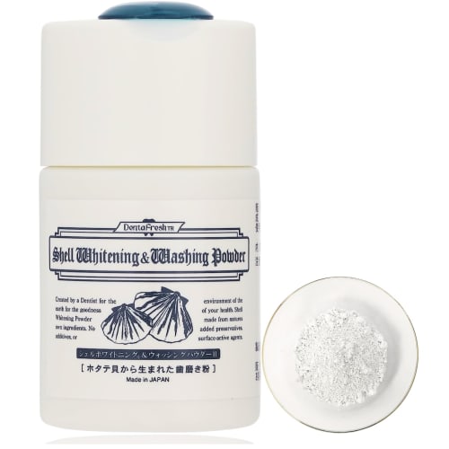 

Shell Mirac Shell Whitening & Washing Powder II, 50g, Whitening Toothpaste, Additive-Free, Whitening Powder for Teeth, Yellowing, Tar, and Stains, No