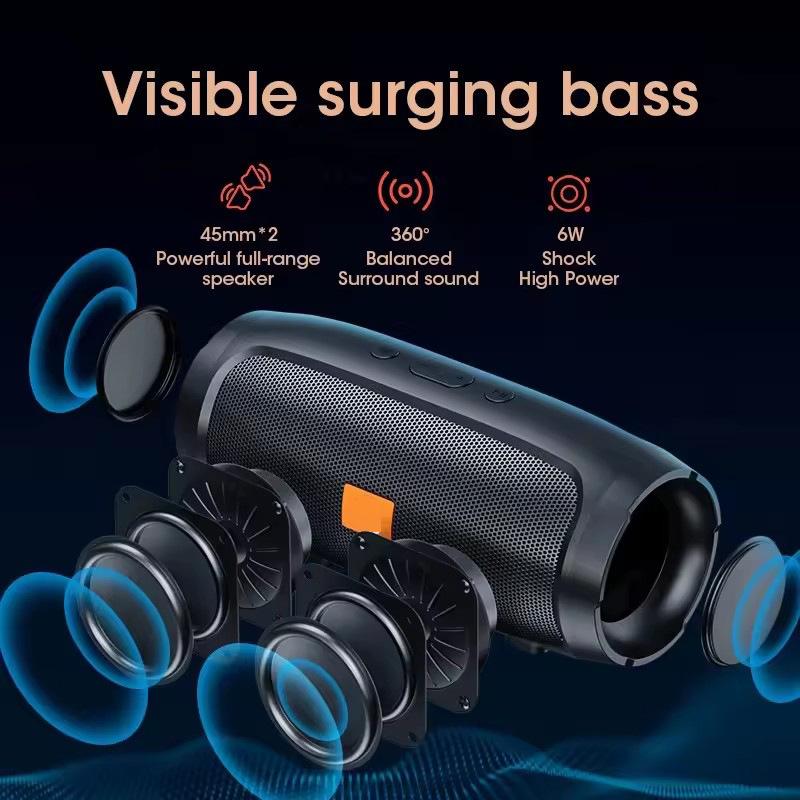Outdoor Wireless Bluetooth Speaker Car Mini Radio Portable Audio