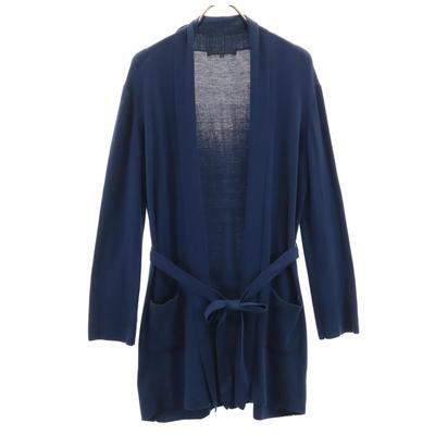 ANAYI Langarmkleid Strickjacke 38 Marineblau Damen Gebraucht