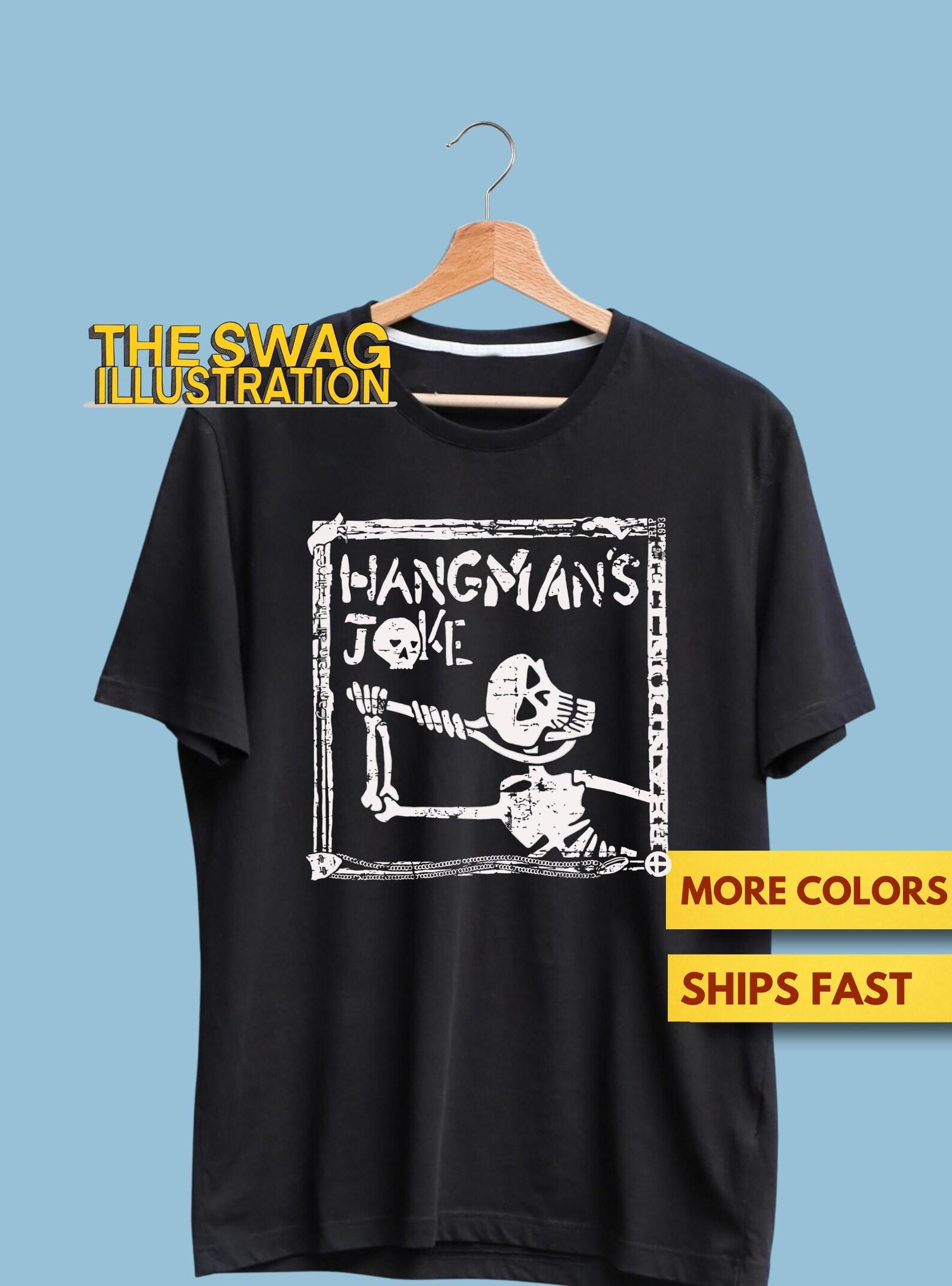 Hangman s Joke Tribute T shirt, The Crow Movie Shirt, Brandon Lee Premium T shirt L
