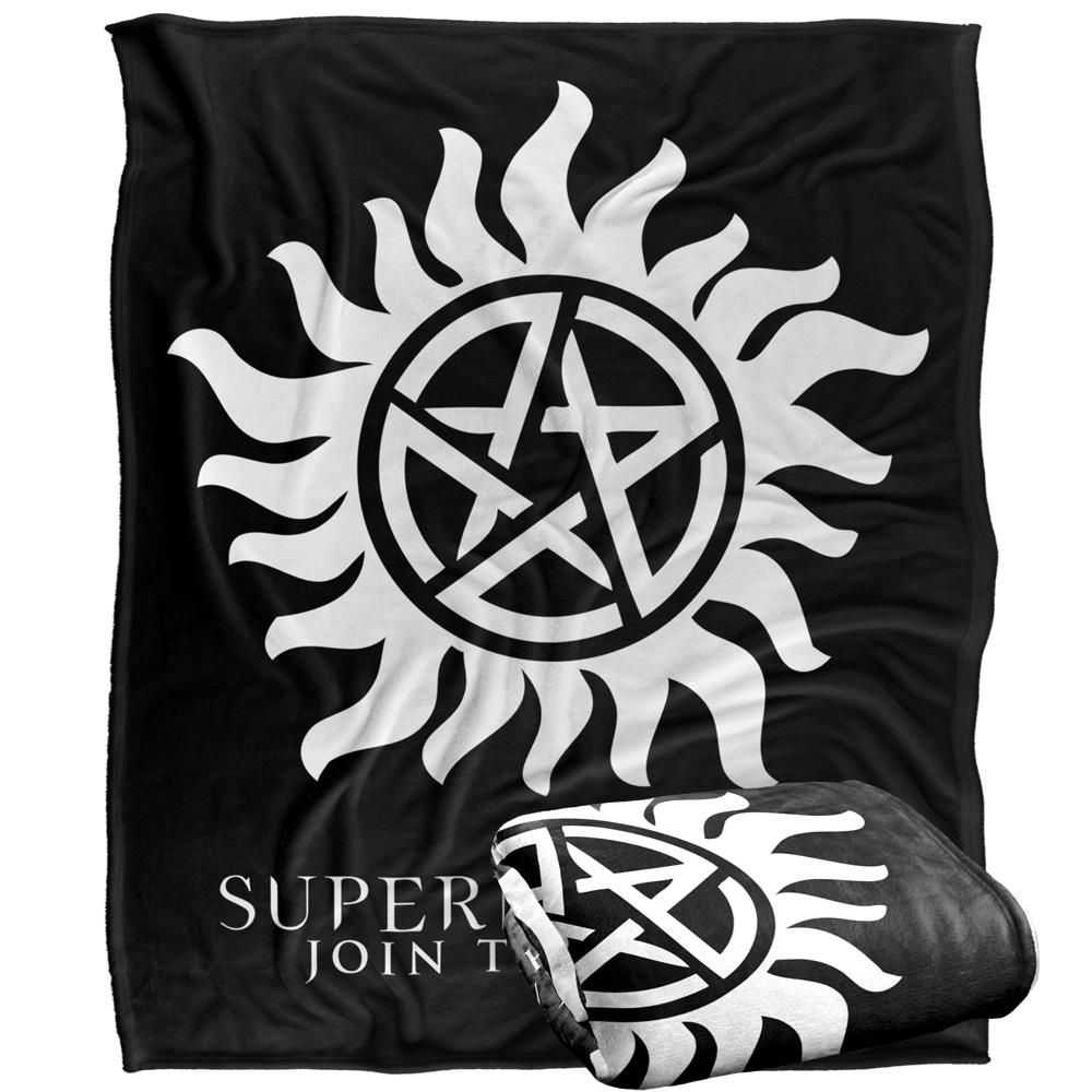 Supernatural Logo Blanket