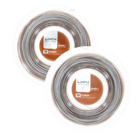 LUXILON Tennis String Gut Used by Kei Nishikori ELEMENT 125 WRZ990106 Brown [200m Reel]