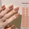 New Style Red Book Gel Nail Stickers: Semi-Western, Korean No-Bake Nail Art