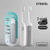 Etravel Soft Folding Travel Toothbrush Set