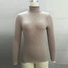 2024 Women's High Neck Knitted Pullover - Europe & America Style
