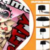 Custom Name Personalized Betty Boop Print Umbrella, Auto Open Close, 8‑Rib Sturdy Frame, Commute Camping Hiking Use, Birthday Gift