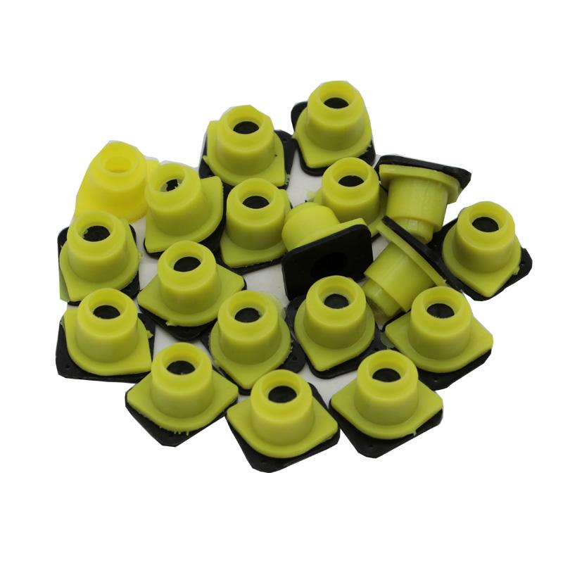 Beekeeping Tools Queen Bee Cage Base Accessories Bee Queen Cell Protective Cover Base Beekeeping Equipment Bee Feeder 20 Sets