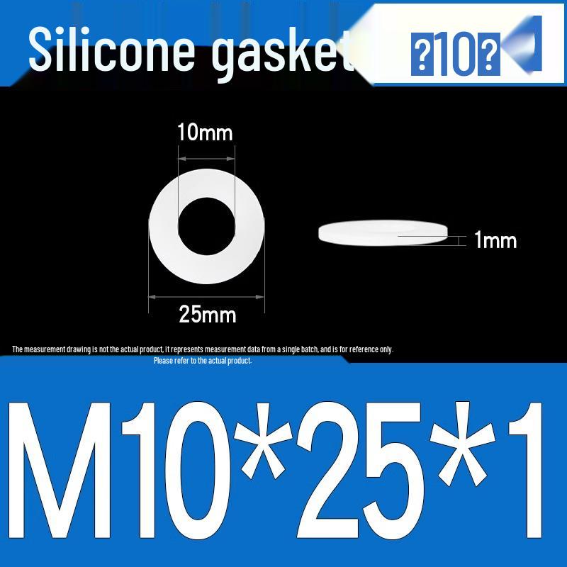 Silicone High-Temp Waterproof Gasket & Shock Absorbing Seal Pad
