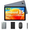 Android Tablet with 4GB 128GB and 1TB expandable Includes 6 and iPS 10-inch 8-core processor, RAM, storage, storage. Wi-Fi chipset.