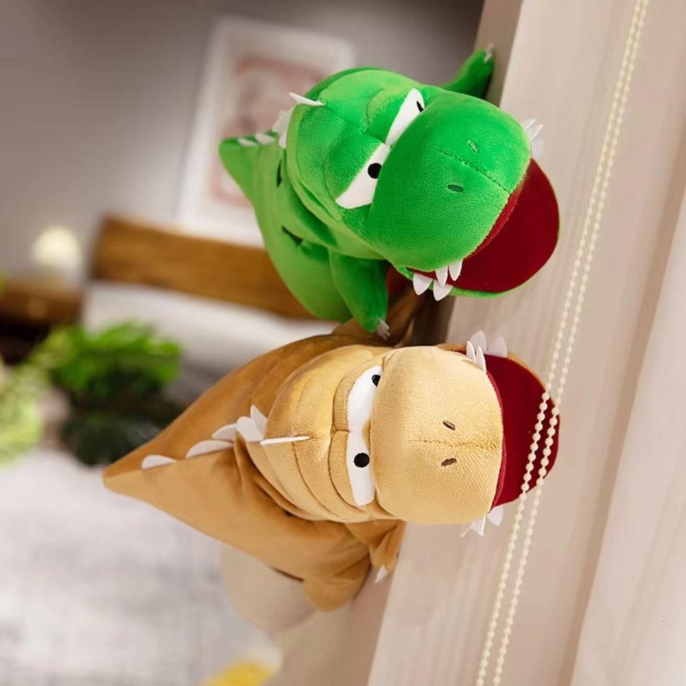 Big Mouth Dinosaur Plush Hand Puppet Parent-child Interactive Biting Dinosaur Toys  Children Girl