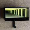 Car Key Holder Wall Mount Key Organizer with LED Light Garage Key Hanger Entryway Mail Door Home Office Keychain Storage Rack