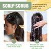 Rosemary & Mint Scalp Scrub - Deep Cleansing, Gently Massage The Scalp, Strengthen Hair Roots - Suitable for All Hair Types