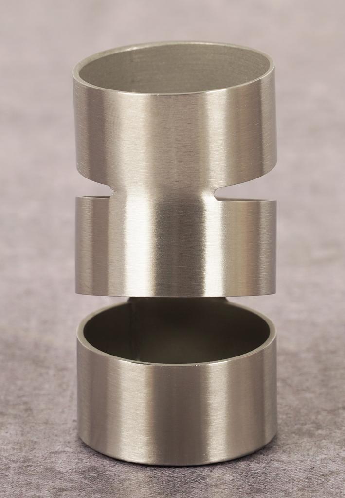 Trifri Toothpick Dispenser Compact Stainless Steel Cocktail Picks Holder For Patio Stool & Dinner Table one circular spiraled Holder