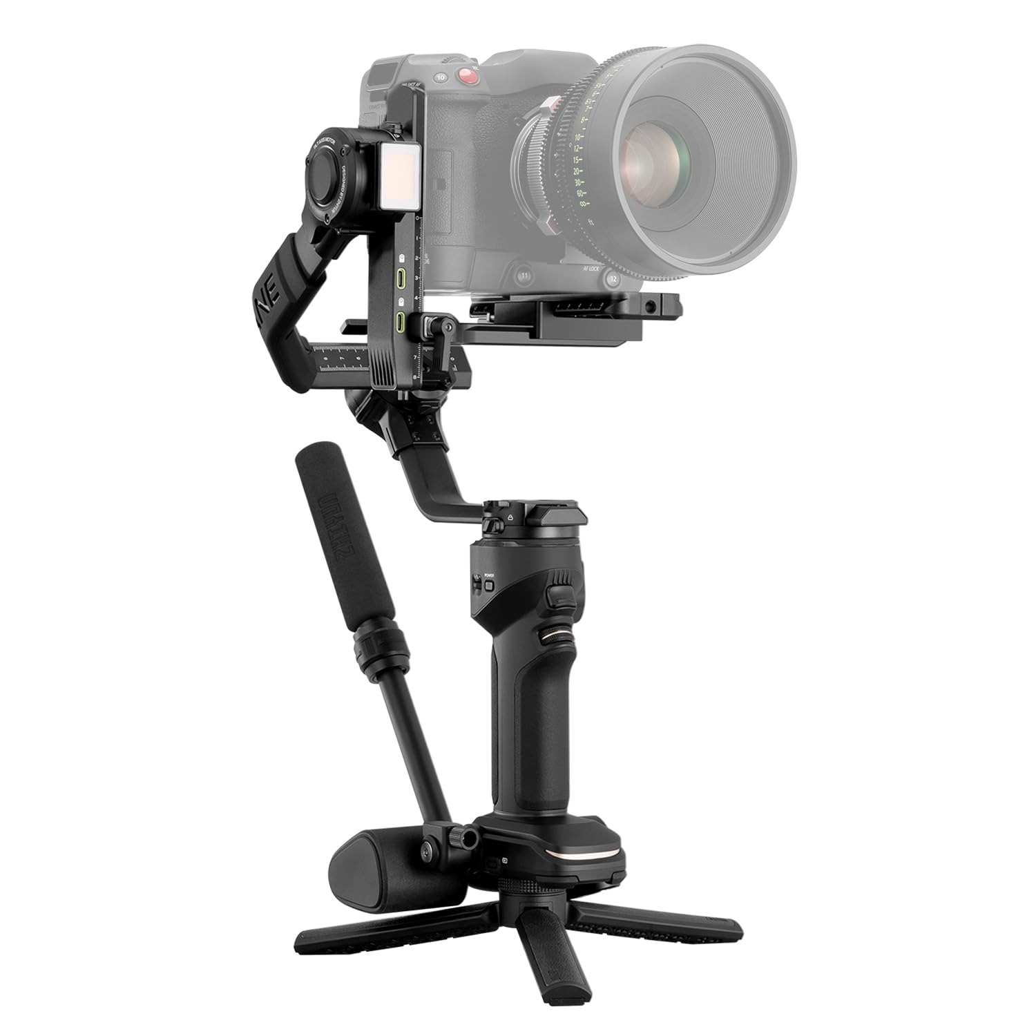 

Flagship ZHIYUN Crane 4 Combo Gimbal Stabilizer for DSLR and Mirrorless Cameras with Upgraded Wrist Fill and PD Fast Charging [Official Store] 3-Axis